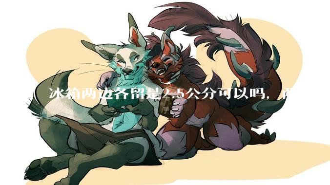 冰箱两边各留是2.5公分可以吗，两边散热的?