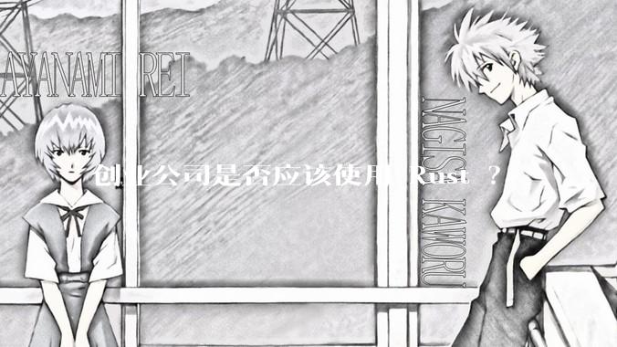 创业公司是否应该使用 Rust ？